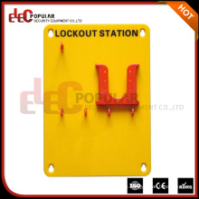 Elecpopular Brand High Quality Portable Yellow Organic Glass Security Lockout Stations